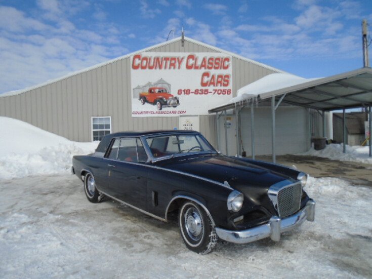 Thumbnail Photo undefined for 1962 Studebaker Gran Turismo Hawk
